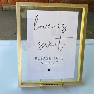Love is Sweet Sign